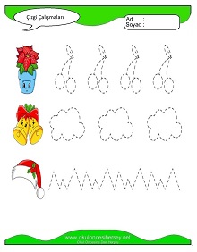 Çizgi Çalışma Sayfaları